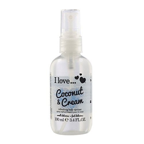 I love Coconut & Cream Refreshing Body Spritzer 100ml