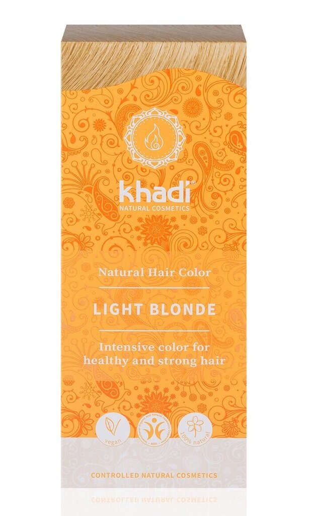 Hiusväri Khadi, Light Blond, 100g hinta ja tiedot | Hiusvärit | hobbyhall.fi