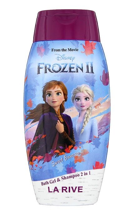 Shampoo-suihkugeeli lapsille La Rive Frozen 250 ml hinta ja tiedot | Lasten ja äitiysajan kosmetiikka | hobbyhall.fi