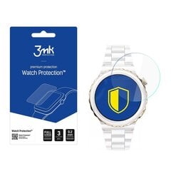 Huawei GT 3 Pro Elegant 43mm - 3mk Watch Protection™ v. FlexibleGlass Lite näytönsuoja hinta ja tiedot | Älykellojen ja aktiivisuusrannekkeiden lisätarvikkeet | hobbyhall.fi