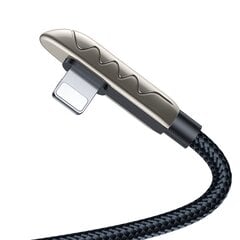Joyroom Gamingin USB-kaapeli – Lightning Charging / Data 2,4A 1,2m hopea (S-1230K3) hinta ja tiedot | Joyroom Matkapuhelimet ja tarvikkeet | hobbyhall.fi