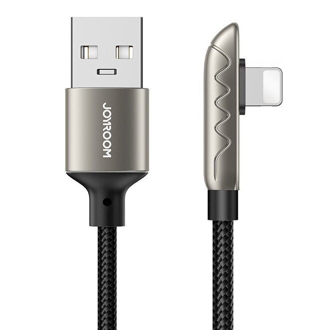Joyroom Gamingin USB-kaapeli – Lightning Charging / Data 2,4A 1,2m hopea (S-1230K3) hinta ja tiedot | Puhelinkaapelit | hobbyhall.fi