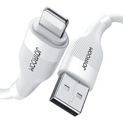 Joyroom USB cable - Lightning charging / data transmission 3A 1m white (S-1030M12) hinta ja tiedot | Puhelinkaapelit | hobbyhall.fi