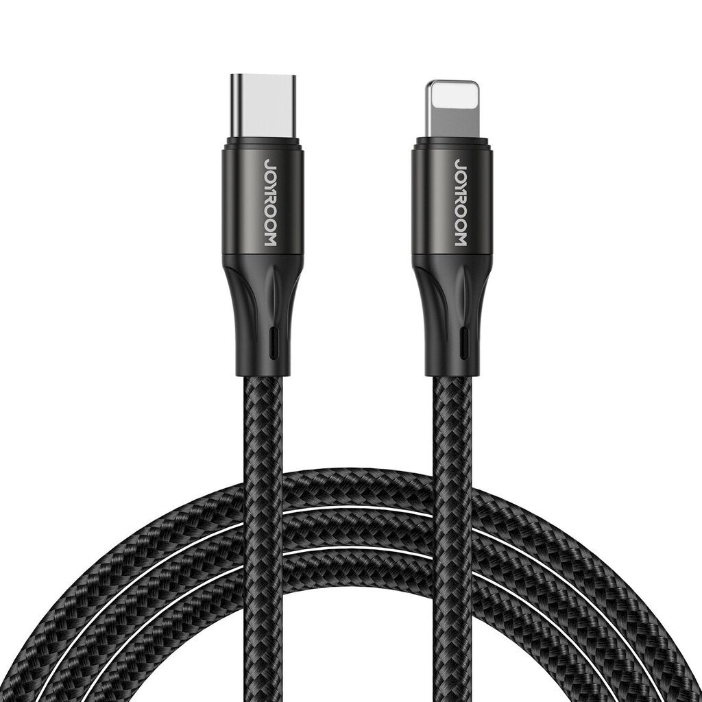 Joyroom Fast Charging / Data Cable USB Type C - Lightning PD 20W 2m Black (S-2024N1-PD) hinta ja tiedot | Puhelinkaapelit | hobbyhall.fi