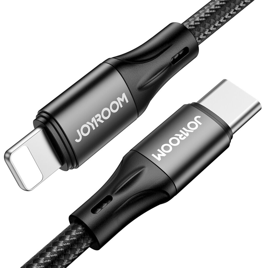 Joyroom Fast Charging / Data Cable USB Type C - Lightning PD 20W 2m Black (S-2024N1-PD) hinta ja tiedot | Puhelinkaapelit | hobbyhall.fi