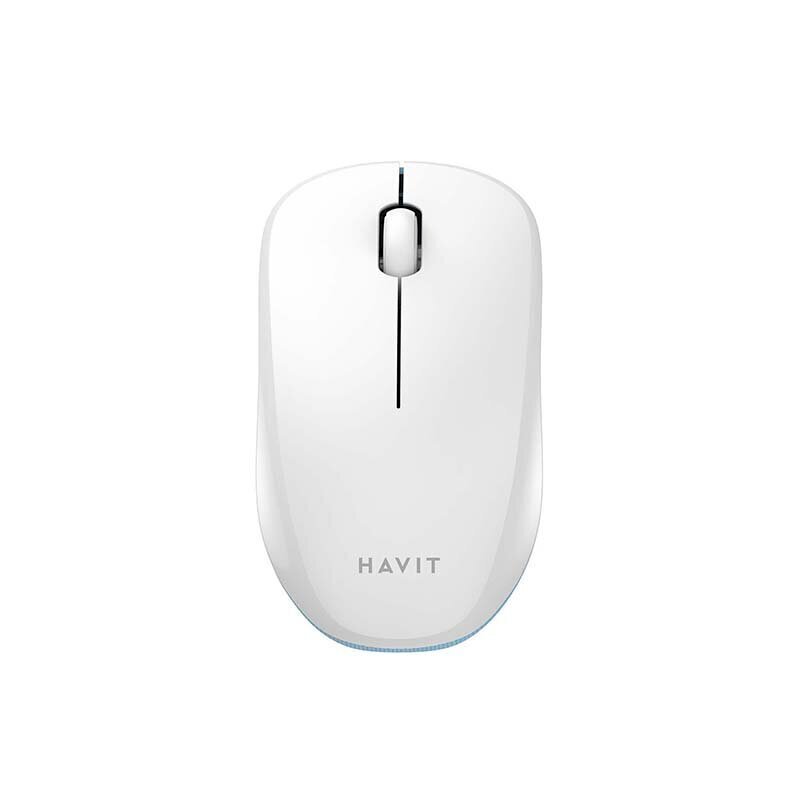 Havit MS66GT-WB universal wireless mouse (white&blue) hinta ja tiedot | Hiiret | hobbyhall.fi