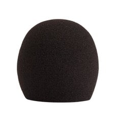 Shure Windscreen kaikille Shure pallomikrofoneille SH A58WS-BLK musta hinta ja tiedot | Mikrofonit | hobbyhall.fi