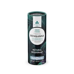 Ben & Anna Natural Deodorant Green Fusion 40g deodorantti hinta ja tiedot | Deodorantit | hobbyhall.fi