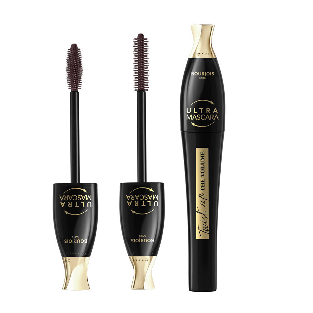 Ripsiväri Bourjois_Mascara Twist Up The Volume 002 Ultra Brown, 8ml hinta ja tiedot | Silmämeikit | hobbyhall.fi