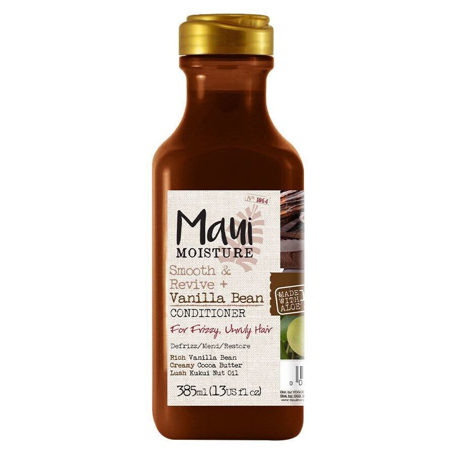 Maui Moisture Smooth&Revive Vanilla Bean hoitoaine kurittomille hiuksille, 385ml hinta ja tiedot | Hoitoaineet | hobbyhall.fi