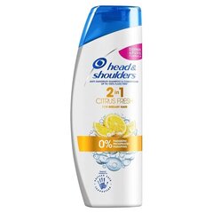 Hoitava hilseshampoo Head&Shoulders 2in1 Citrus Fresh, 750ml hinta ja tiedot | Head & Shoulders Hajuvedet ja kosmetiikka | hobbyhall.fi