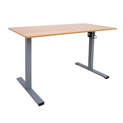 Työpöytä ERGO OPTIMAL moottorilla 120x60cm, tammi hinta ja tiedot | Tietokonepöydät ja työpöydät | hobbyhall.fi