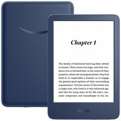 Amazon Kindle 2022 11. gen WiFi 16 Gt, sinisen värinen hinta ja tiedot | Amazon Tietokoneet ja pelaaminen | hobbyhall.fi
