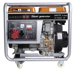 Dieselgeneraattori Amber-Line DGX75 X-Class, 6.0kW, 230/400V hinta ja tiedot | Aggregaatit | hobbyhall.fi