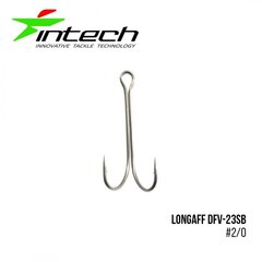 Kaksoiskoukut Intech Longaff DFV-23SB Nr.2/0 hinta ja tiedot | Intech Urheilu ja vapaa-aika | hobbyhall.fi