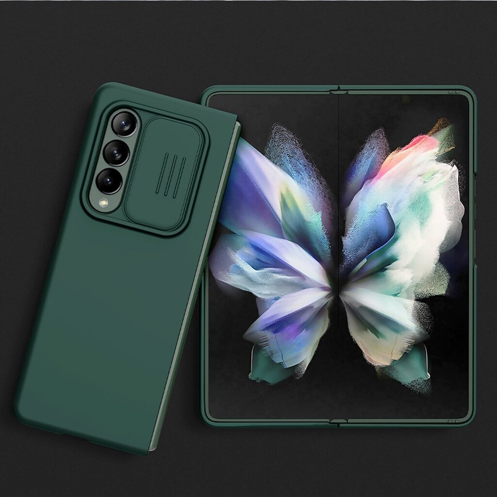 Nillkin CamShield Silky Samsung Galaxy Z Fold 3 musta hinta ja tiedot | Puhelimen kuoret ja kotelot | hobbyhall.fi