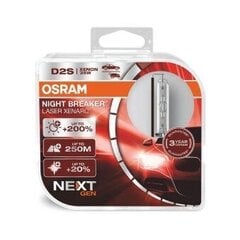 D2S Xenarc Night Breaker laser +200% 2kpl hinta ja tiedot | Osram Sähköosat ja tarvikkeet | hobbyhall.fi