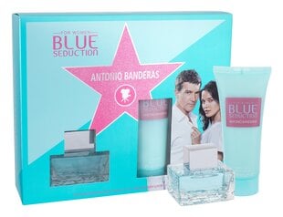 Antonio Banderas Blue Seduction Setti EDT naisille 50 ml + vartalovoide 100 ml hinta ja tiedot | Naisten hajuvedet | hobbyhall.fi