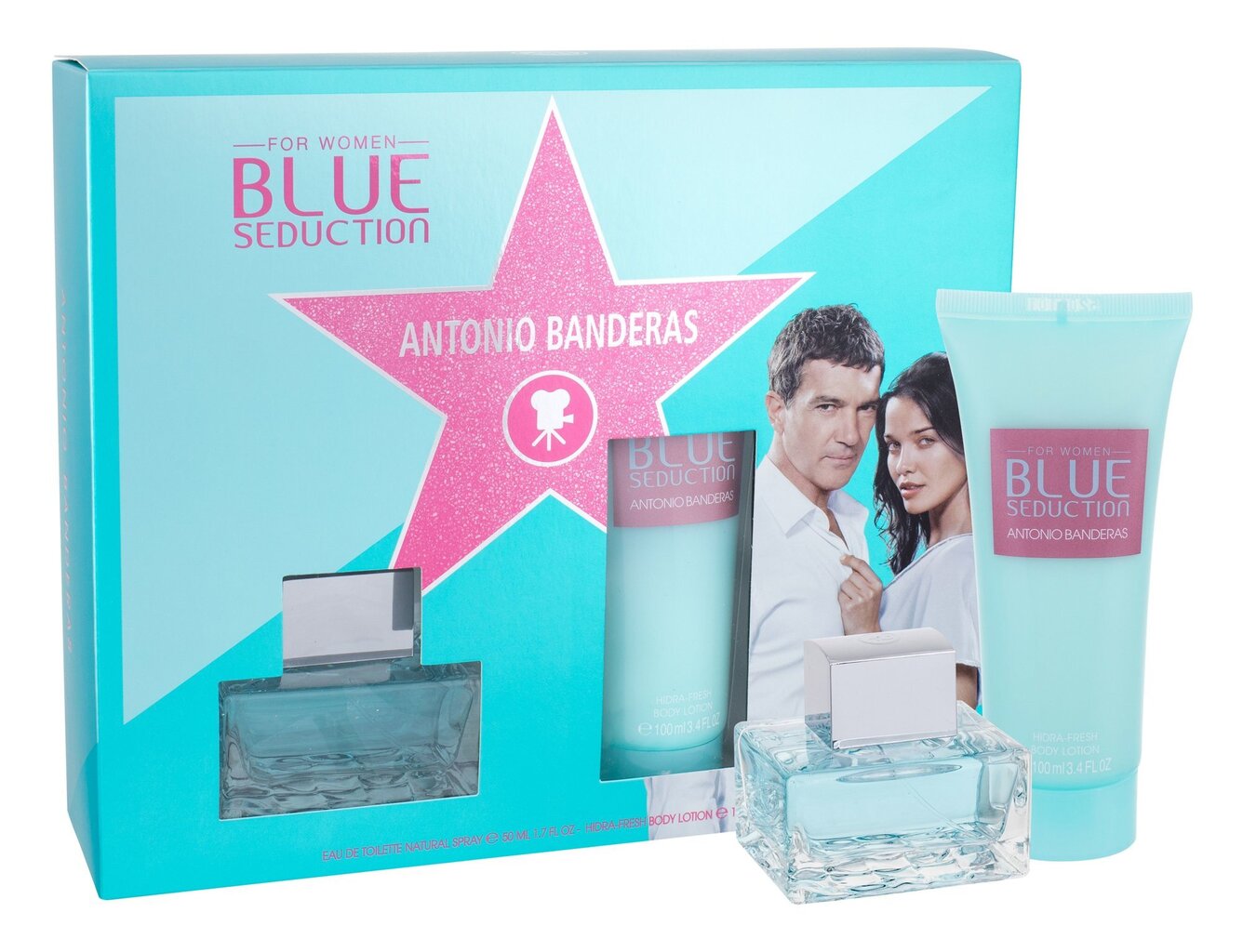 Antonio Banderas Blue Seduction Setti EDT naisille 50 ml + vartalovoide 100 ml hinta ja tiedot | Naisten hajuvedet | hobbyhall.fi