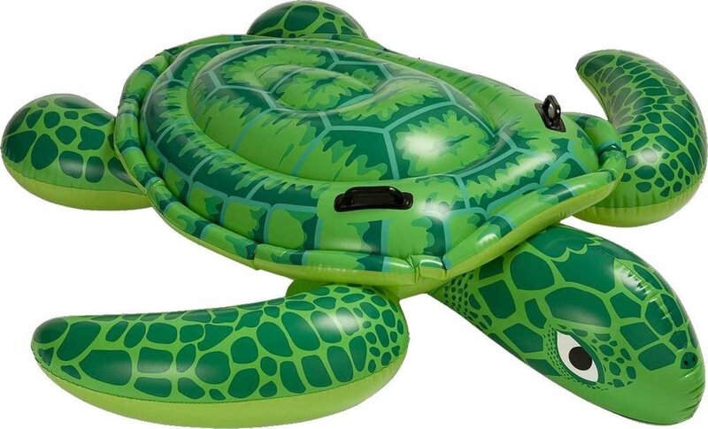 Ilmatäytteiset lelut Intex Li, l 'Sea Turtle Ride-On 150x127 cm