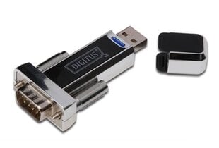 Digitus USB 1.1 RS232, COM, piirisarja: PL2303RA hinta ja tiedot | Adapterit | hobbyhall.fi