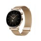 Huawei Watch GT 3 42mm, Golden Metal 55027151 hinta ja tiedot | Älykellot | hobbyhall.fi