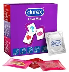 Kondomit Durex Love Mix, 40 kpl. hinta ja tiedot | Kondomit | hobbyhall.fi