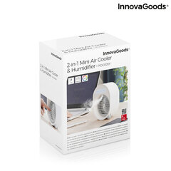 Ultraääni-ilmankostutin LED Koolizer InnovaGoods Mini Ultrasonic Air Cooler hinta ja tiedot | InnovaGoods Ilmastointi- ja ilmanvaihtolaitteet | hobbyhall.fi
