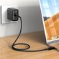 Acefast cable USB Type C - USB Type C 2m, 100W (20V / 5A) black (C6-03 Black) hinta ja tiedot | Puhelinkaapelit | hobbyhall.fi