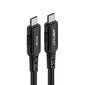 Acefast kaapeli USB Type C - USB Type C 2m, 100W (20V / 5A) musta (C4-03 Musta) hinta ja tiedot | Puhelinkaapelit | hobbyhall.fi