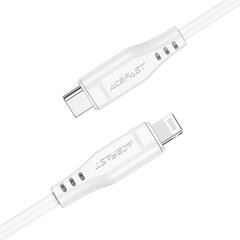 Acefast kaapeli MFI USB Type C - Lightning 1.2m, 30W, 3A musta (C3-01 musta) hinta ja tiedot | Acefast Puhelimet, älylaitteet ja kamerat | hobbyhall.fi