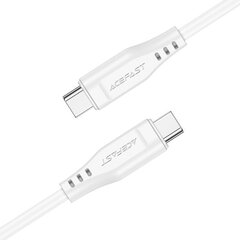 Acefast kaapeli USB Type C - USB Type C 1.2m, 60W (20V / 3A) musta (C3-03 musta) hinta ja tiedot | Puhelinkaapelit | hobbyhall.fi