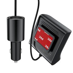 Acefast car charger 90W USB Type C / 3x USB / cigarette lighter socket, PPS, PD3.0, QC3.0, AFC, FCP charging station black (B8 black) hinta ja tiedot | Acefast Puhelimet, älylaitteet ja kamerat | hobbyhall.fi