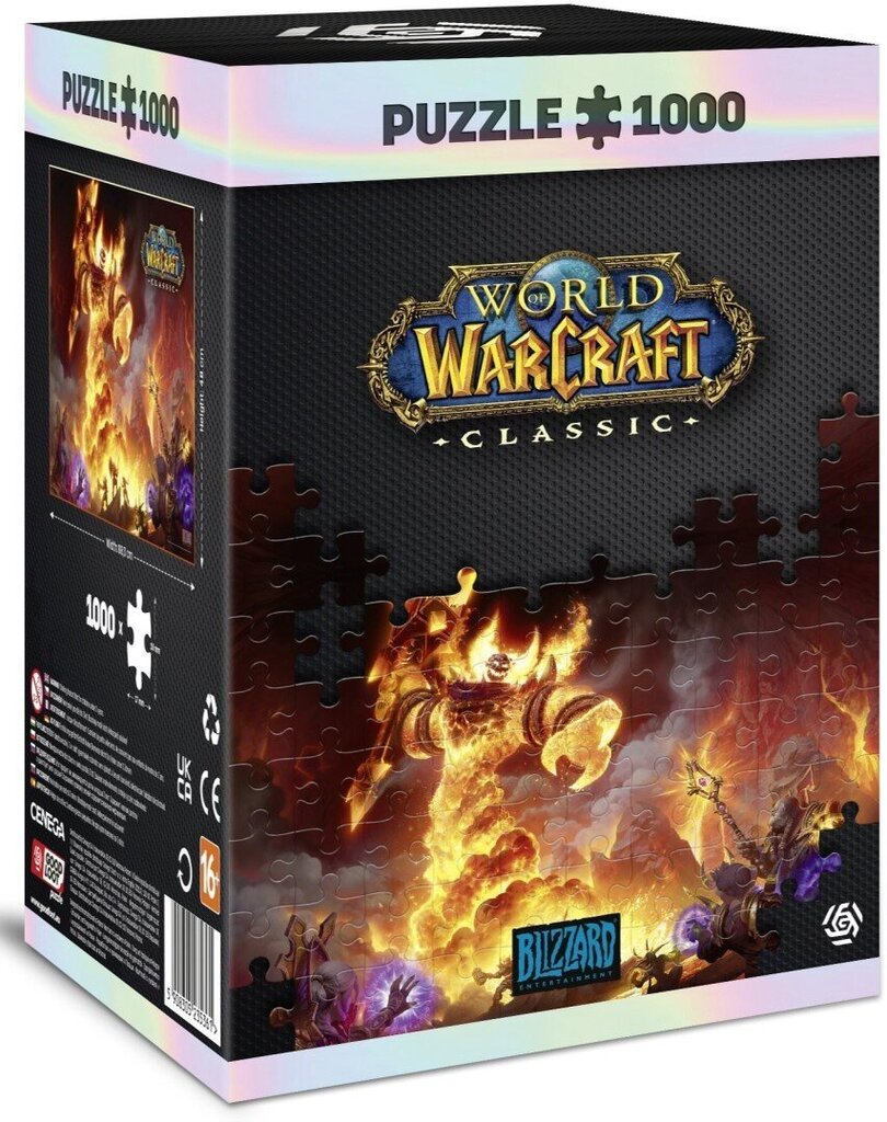 World of Warcraft Classic: Ragnaros palapeli hinta ja tiedot | Palapelit | hobbyhall.fi