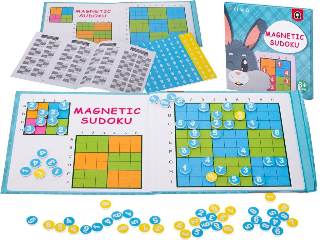 Puzzle peli magneettinen sudoku hinta ja tiedot | Kehittävät lelut | hobbyhall.fi