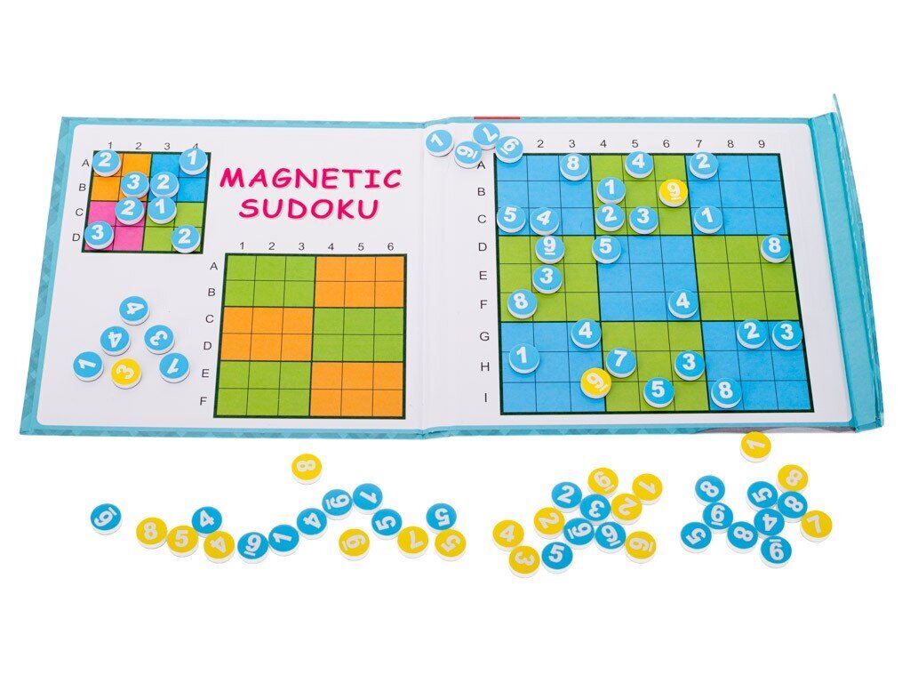 Puzzle peli magneettinen sudoku hinta ja tiedot | Kehittävät lelut | hobbyhall.fi