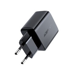 Acefast fast charger USB Type C 20W Power Delivery black (A1 EU black) hinta ja tiedot | Acefast Puhelimet, älylaitteet ja kamerat | hobbyhall.fi