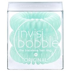 Hiuselastinen Invisibobble, 3 kpl, vaaleansininen hinta ja tiedot | Hiustarvikkeet | hobbyhall.fi