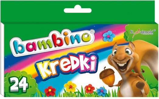 Bambino-grafiikkaliitu, 24 väriä hinta ja tiedot | Taide- ja askartelutarvikkeet | hobbyhall.fi