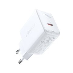 Acefast fast charger USB Type C 20W Power Delivery white (A1 EU white) hinta ja tiedot | Acefast Puhelimet, älylaitteet ja kamerat | hobbyhall.fi