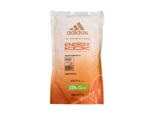 Adidas Energy Kick, suihkugeeli 400 ml hinta ja tiedot | Suihkusaippuat ja suihkugeelit | hobbyhall.fi