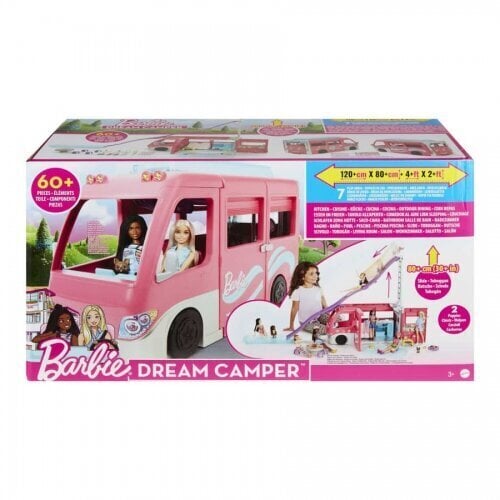 Mattel - Barbie Dream Dreamcamper Vehicle hinta ja tiedot | Tyttöjen lelut | hobbyhall.fi