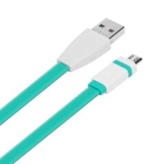 TB Micro-USB -kaapeli 1 m Vihreä hinta ja tiedot | Kaapelit ja adapterit | hobbyhall.fi