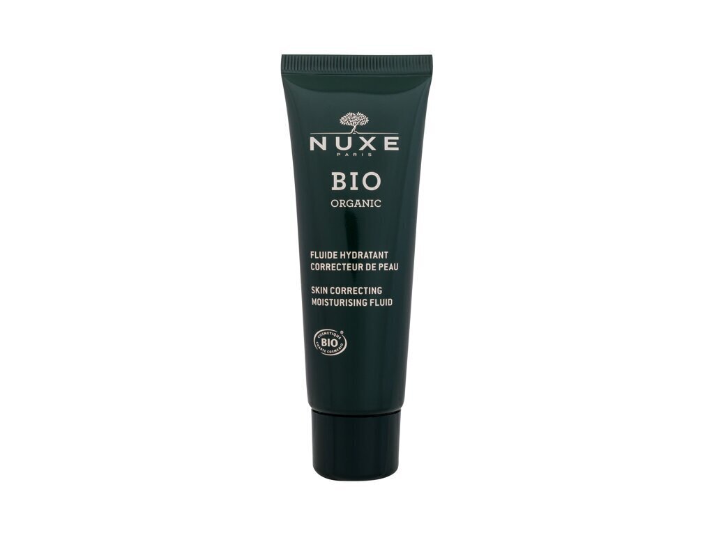 Kosteuttava kasvovoide normaalille ja sekaiholle Nuxe Bio Organic Skin Correcting Moisturising Fluid, 50 ml hinta ja tiedot | Kasvovoiteet | hobbyhall.fi