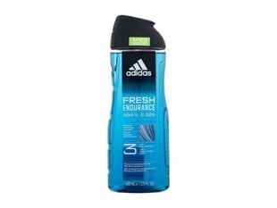 Suihkugeeli Adidas Fresh Endurance Suihkugeeli 3in1, 400 ml hinta ja tiedot | Adidas Vartalonhoito | hobbyhall.fi