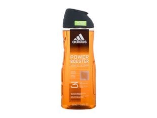 Suihkugeeli Adidas Power Booster Shower Gel 3in1, 400 ml hinta ja tiedot | Suihkusaippuat ja suihkugeelit | hobbyhall.fi