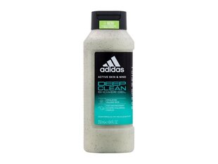Suihkugeeli Adidas Deep Clean Shower Gel, 250 ml hinta ja tiedot | Adidas Vartalonhoito | hobbyhall.fi