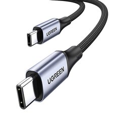 USB-C to USB-C UGREEN USB4 Cable, 240W, 2m (Black) hinta ja tiedot | Puhelinkaapelit | hobbyhall.fi