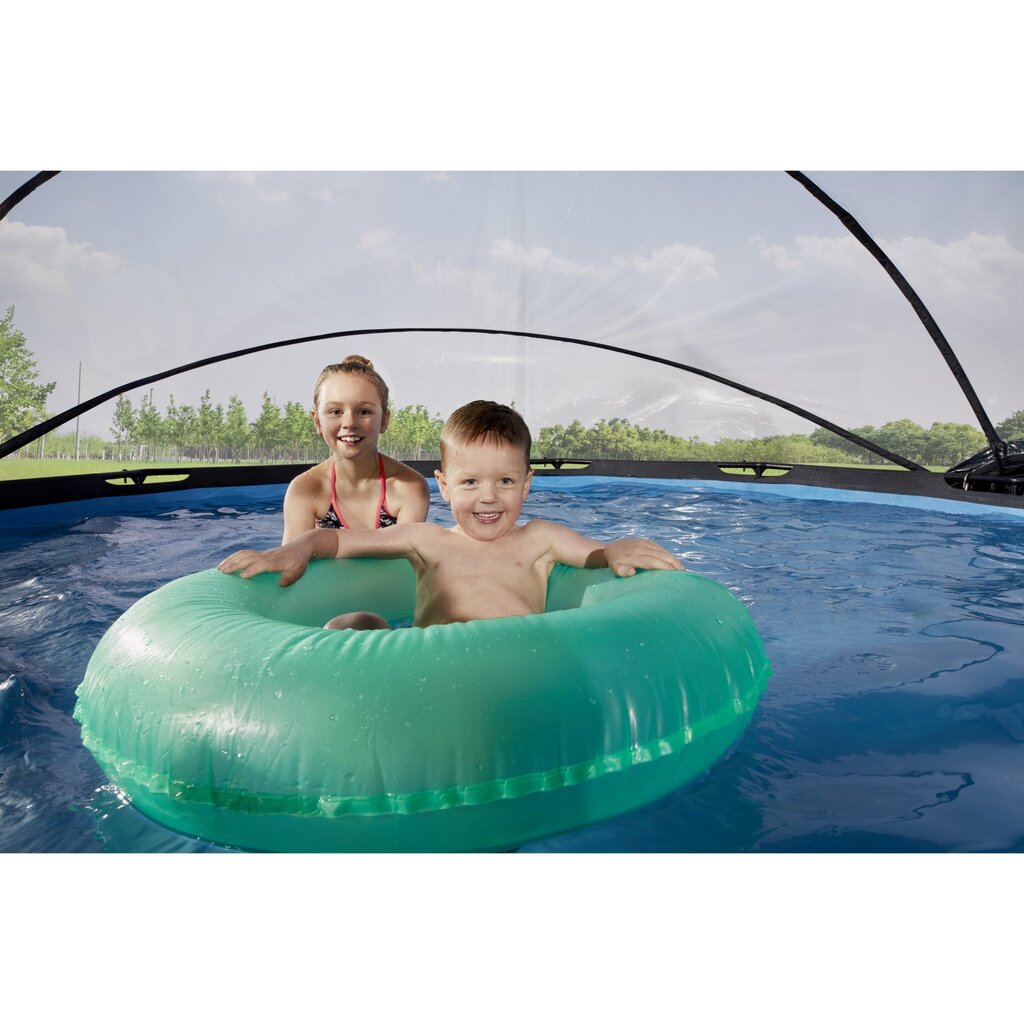 EXIT Dome allaskupu- ECO - 12ft - ø360-370cm/ø 11.81 ft hinta ja tiedot | Uima-allastarvikkeet | hobbyhall.fi