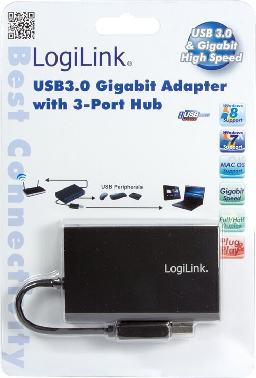 LogiLink UA0173 hinta ja tiedot | Adapterit | hobbyhall.fi